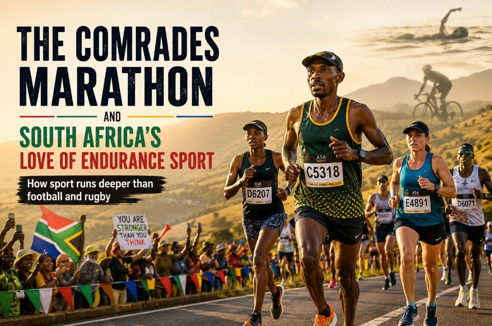 The Comrades Marathon and South Africa's love of endurance sport: How sport runs deeper than football and rugby