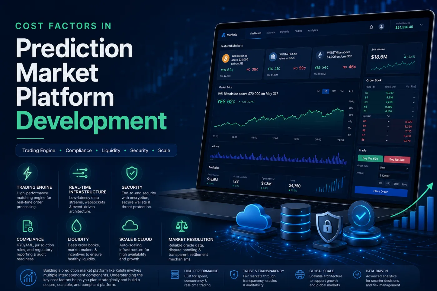 Cost Factors in Kalshi Prediction Market Platform Development