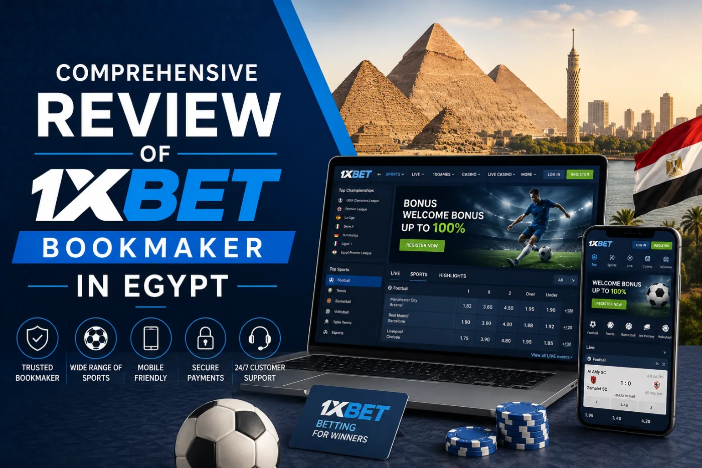 Comprehensive Review of 1xBet Bookmaker in Egypt