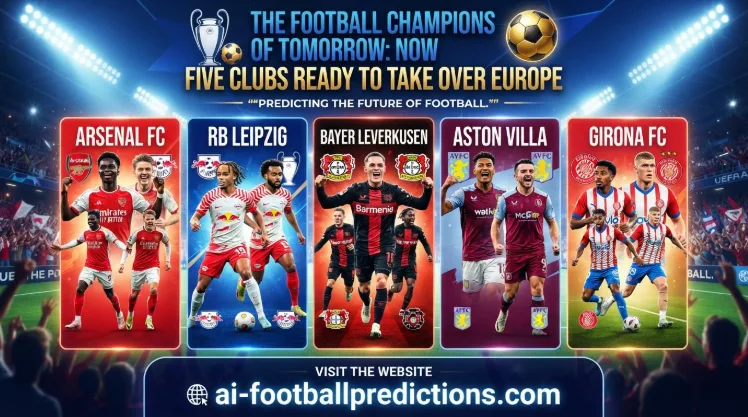 The Football Champions of Tomorrow: Five Clubs Ready to Take Over Europe