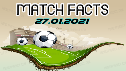 Best Soccer Facts and Predictions 27.01.2021