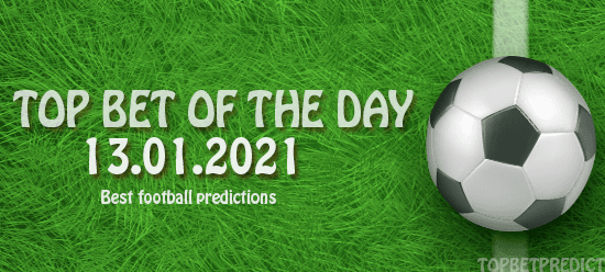 topbet of the day 13 01 2021